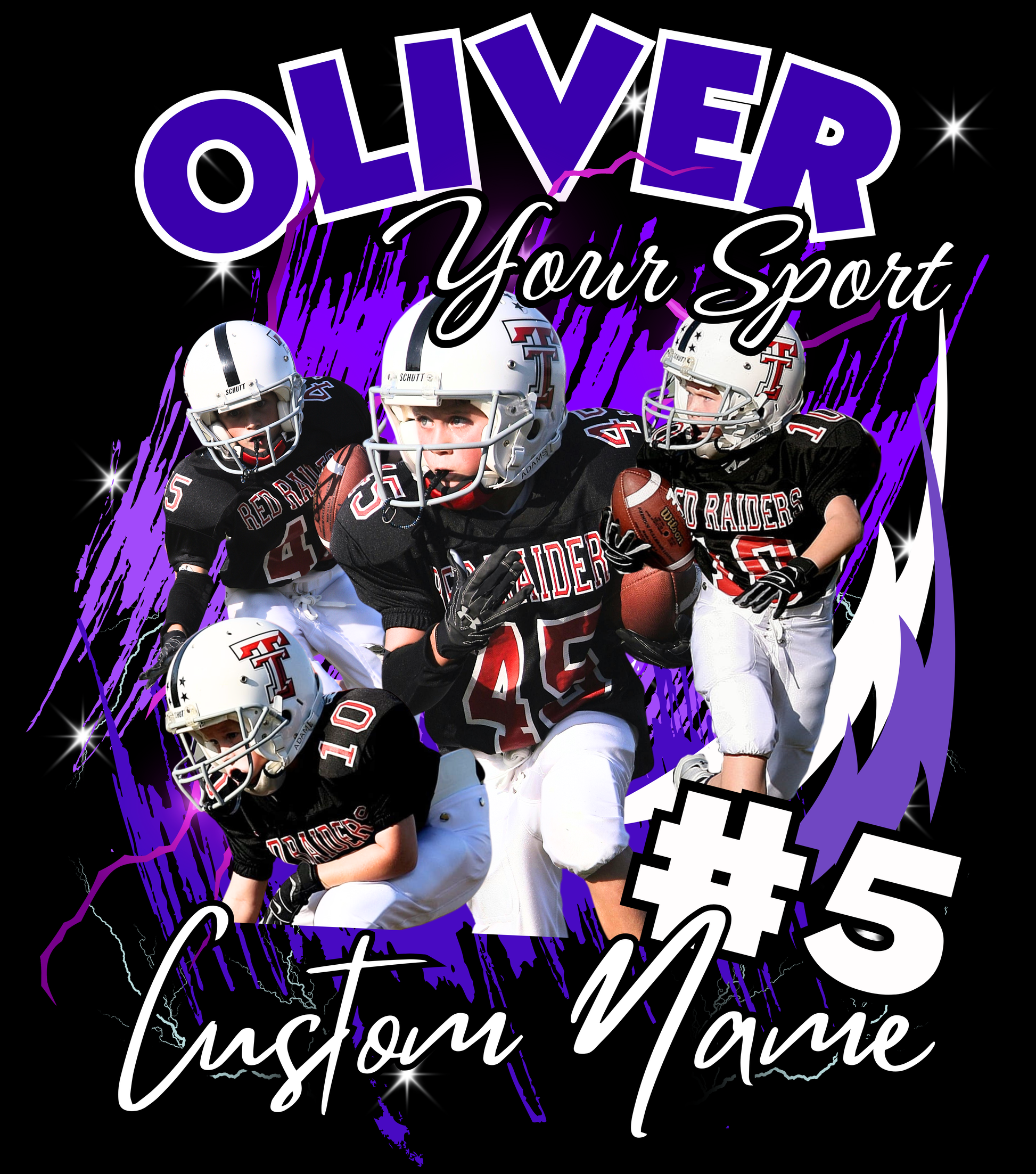 Youth Football Family Shirt